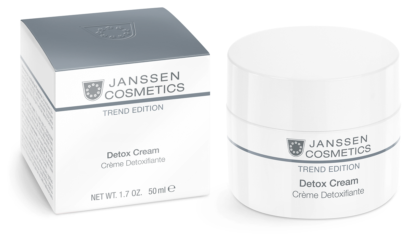 Янсенс косметика сайт. Дневной крем для лица Janssen. Крем Anti-pollution Cream. Janssen Cosmetics Detox Cream 200 ml. Trend Edition Janssen Cosmetics.
