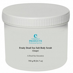 Fruity Dead Sea Salt Body Scrub (Grape Glow)